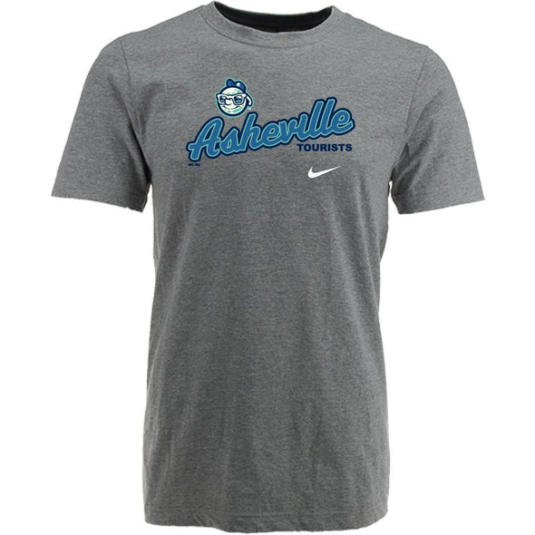 Asheville Tourists The Nike Tee Grey