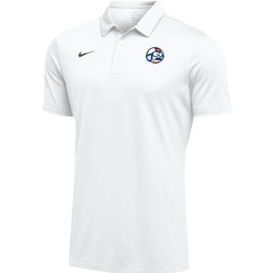 White Cannon Baller Nike Dri-Stock Polo