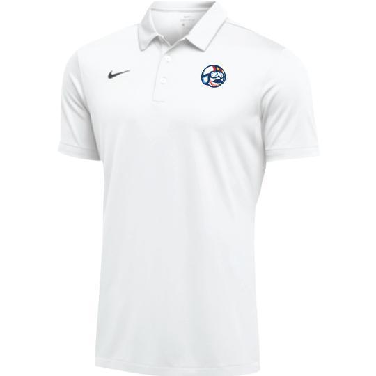 White Cannon Baller Nike Dri-Stock Polo