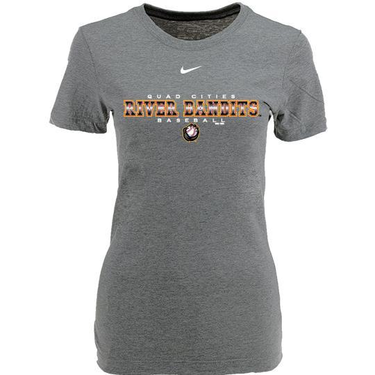Quad Cities River Bandits Nike Women's Cotton Tee