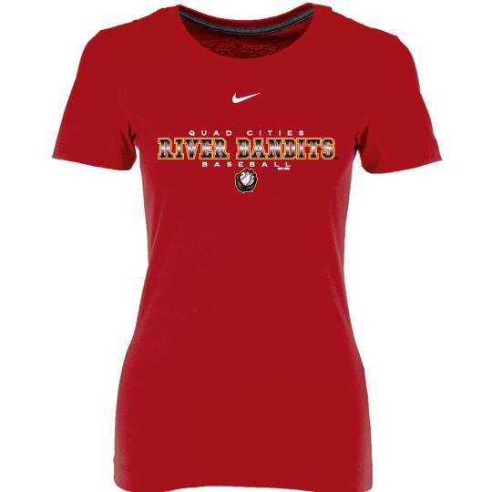 Quad Cities River Bandits Nike Women's Cotton Tee