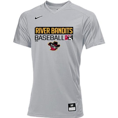 Quad Cities River Bandits Nike Youth Game Top