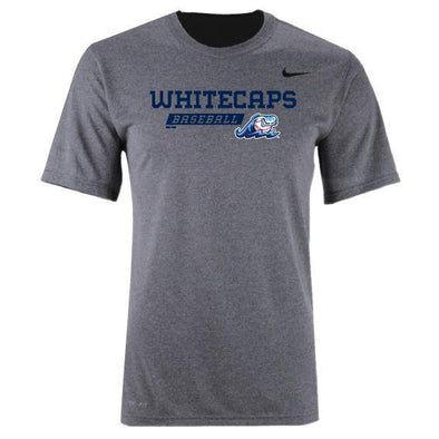 West Michigan Whitecaps Youth Nike Grey Tee