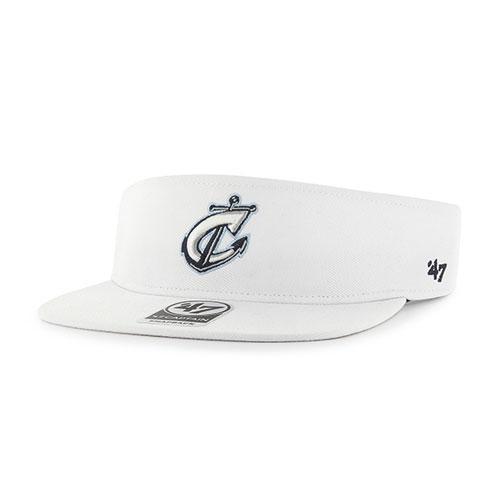 Columbus Clippers No Shot Flatbrim Visor, Columbus Clippers