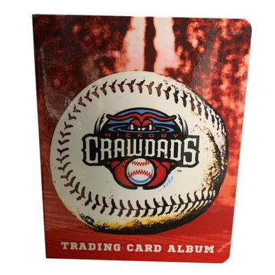 Hickory Crawdads Autograph Binder
