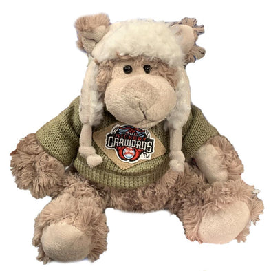 Hickory Crawdads Small Cozie Bear