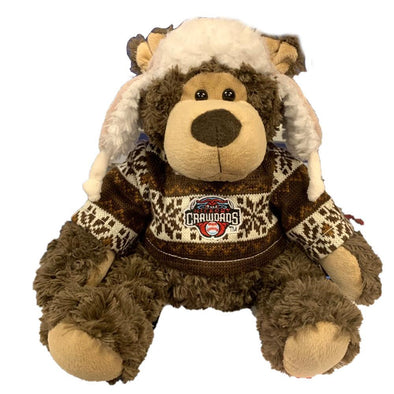 Hickory Crawdads Large Cozie Bear