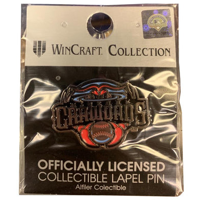 Hickory Crawdads Primary Logo Pin