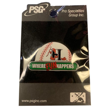 Hickory Crawdads Where Fun Happens Pin