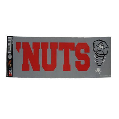 Lansing Lugnuts Nuts Bumper Sticker