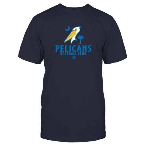 MYRTLE BEACH PELICANS TEE NAVY SCBOUND TEE