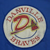 Danville Braves Adult Royal Heavyweight Tee by Retro Brand
