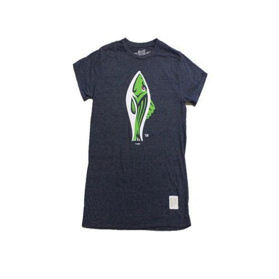 Gwinnett Stripers Original Retro Brand Fish Feather Navy Tee
