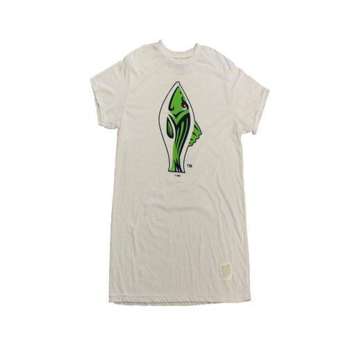 Gwinnett Stripers Original Retro Brand Fish Feather Tee- White