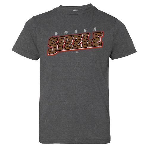 Omaha Storm Chasers Omaha Sizzle Youth Jersey Logo Tee