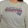 Mahoning Valley Scrappers L/S Oatmeal Tee w/ Logo