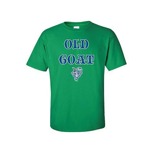 Hartford Yard Goats Bimm Ridder Old Goat Tee in Kelly Green