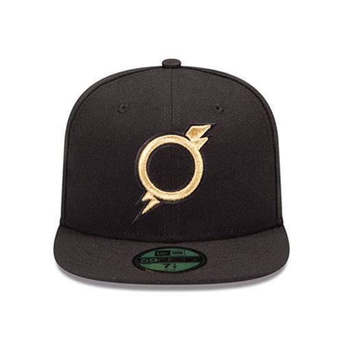 Omaha Storm Chasers New Era 59Fifty Black O-bolt Road Cap