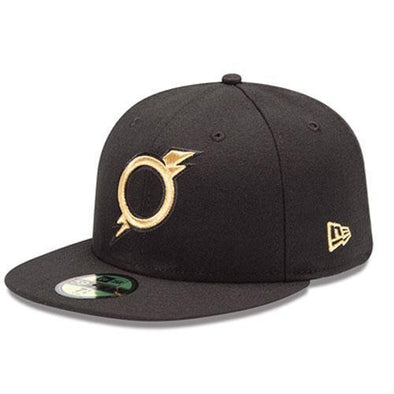 Omaha Storm Chasers New Era 59Fifty Black O-bolt Road Cap