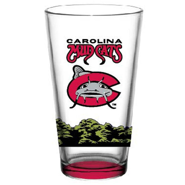 Carolina Mudcats Water Tower Pint Glass