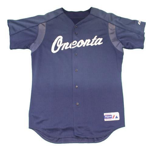 Connecticut Tigers Oneonta Tigers Game Worn Away Jersey