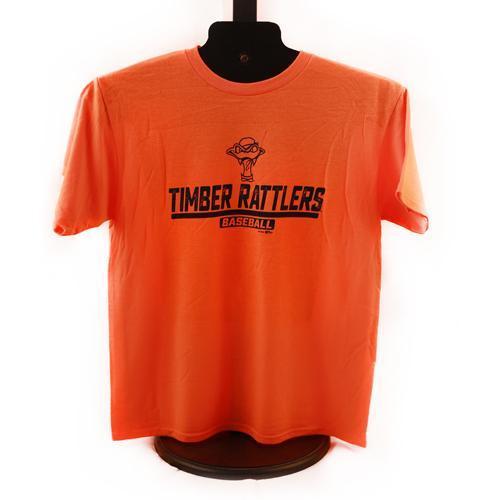 Wisconsin Timber Rattlers Safety Orange Youth T-Shirt