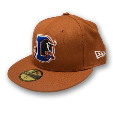 Durham Bulls Durham Bulls New Era Burnt Orange 5950 Fitted Cap