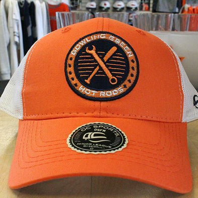 Bowling Green Hot Rods Wrench Logo Mesh Cap