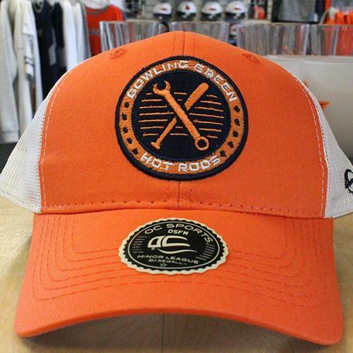 Bowling Green Hot Rods Wrench Logo Mesh Cap