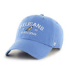 Myrtle Beach Pelicans 47 BRAND PERIWINKLE BLUE ORIGINAL ARCH CAP