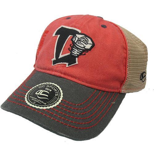 Lansing Lugnuts Outdoor Cap Tri-color Hank Hat