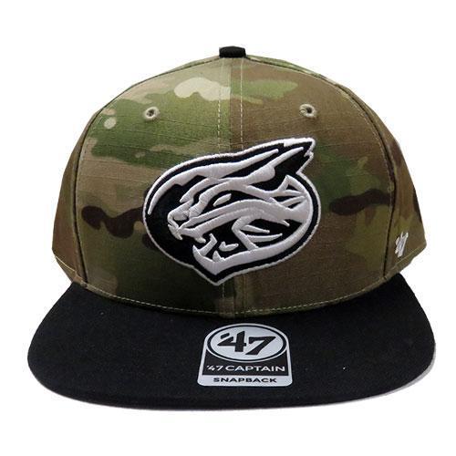 Lynchburg Hillcats Overlord Camo Snapback Cap