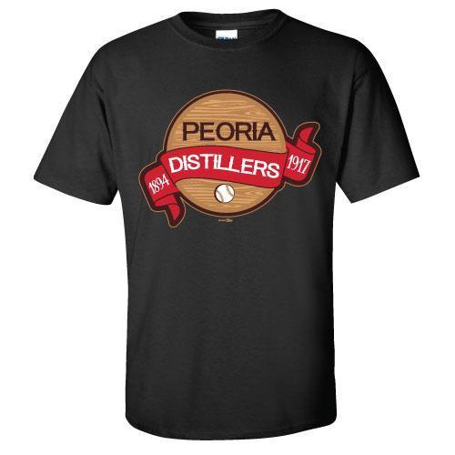 Peoria Chiefs Peoria Distillers Black