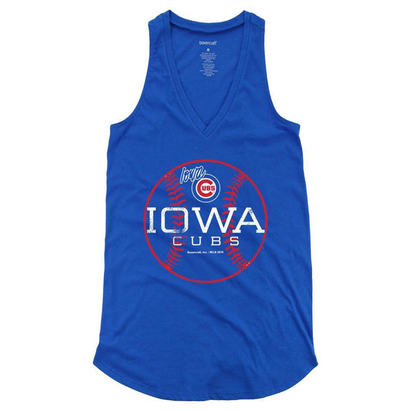 Iowa Cubs Women's At Ease Tank, Royal