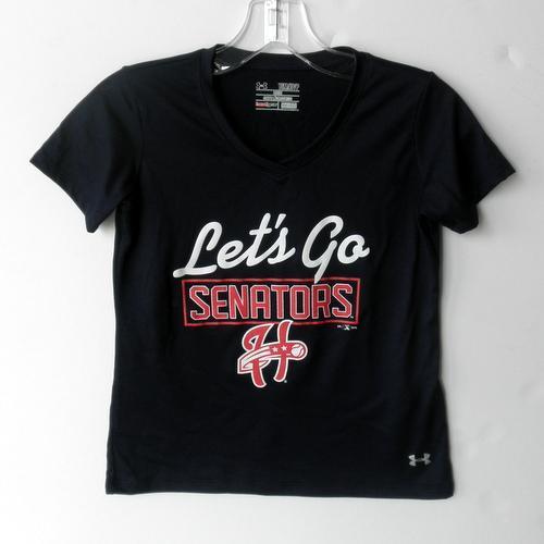 Harrisburg Senators Girls Navy Under Armour "Let's Go Senators" Tee