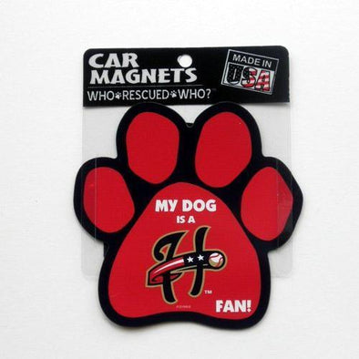 Harrisburg Senators Dog Paw Magnet