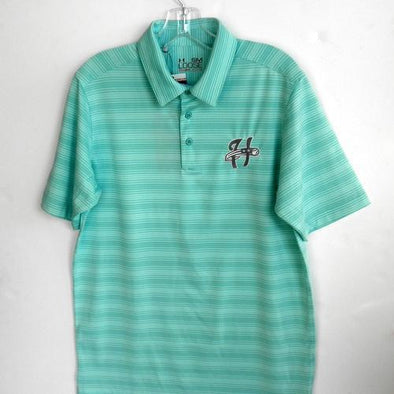 Harrisburg Senators Men's Polo - Mint Green Under Armour