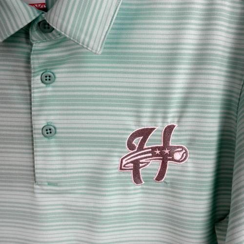 Harrisburg Senators Men's Polo - Mint Green Under Armour