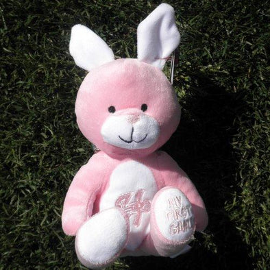 Harrisburg Senators Plush "My First Game" Bunny - Pink