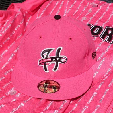 Harrisburg Senators 2017 Pink Day On Field Cap