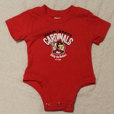 Palm Beach Cardinals PB CARDINAL COATED ONESIE