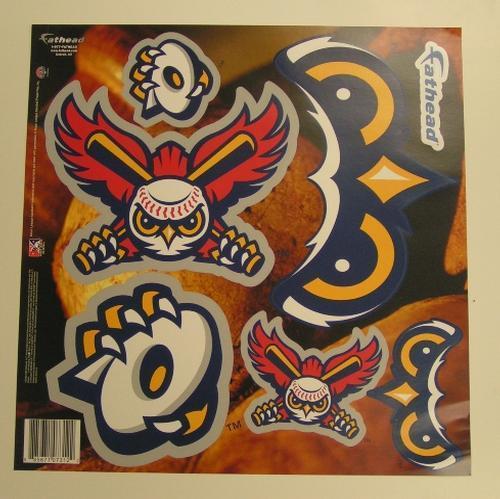 Orem Owlz Fathead Stickers