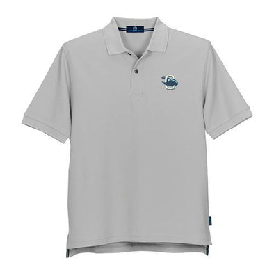 Charlotte Stone Crabs MEN'S POLO- Tournament Silver Crab Logo