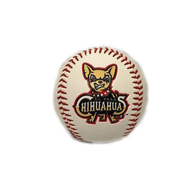 El Paso Chihuahuas BALL- WHITE PRIMARY LOGO