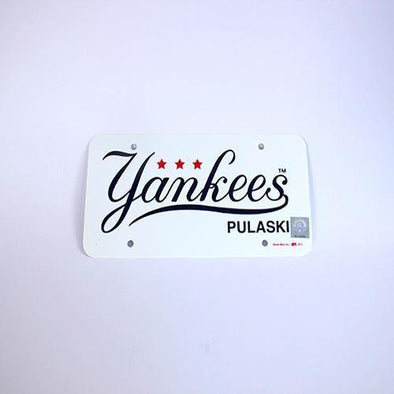 Pulaski Yankees License Plate