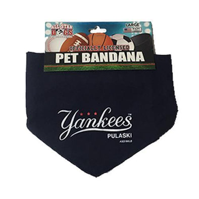 Pulaski Yankees Pet Bandana