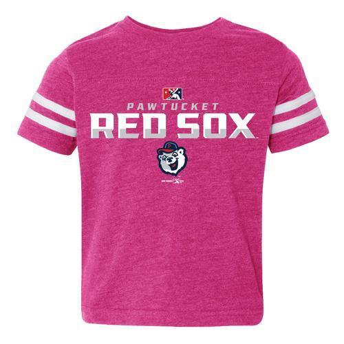 Pawtucket Red Sox PawSox Pink Toddler Dressing Tee