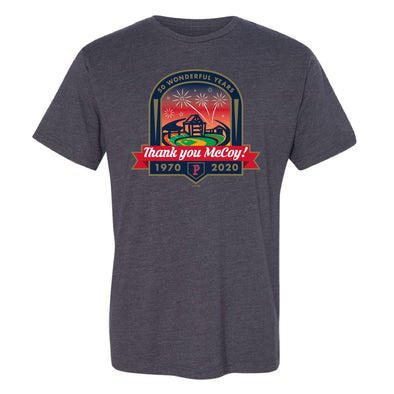 Pawtucket Red Sox Vintage Navy Thank You McCoyTee