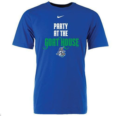 Hartford Yard Goats Hartford Yard Goats Nike Party at the Goat House T-Shirt