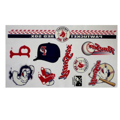 Pawtucket Red Sox PawSox Temporary Tattoos